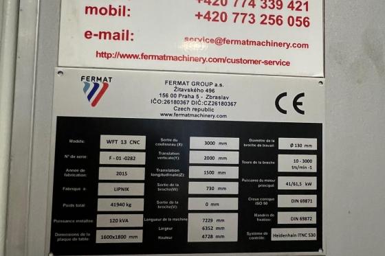 Fermat - WFT 13 CNC