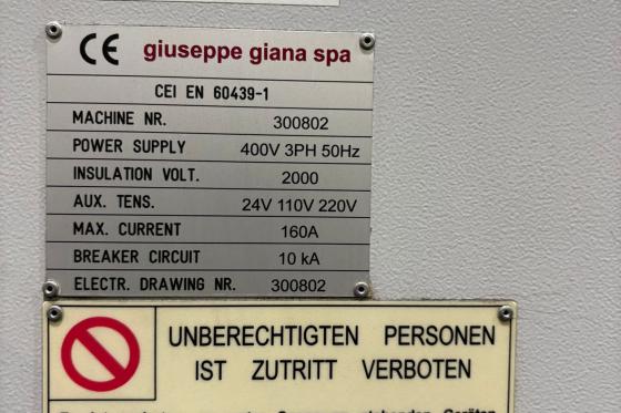 Giuseppe Giana - GGH 1100/760 x 12.000 CNC