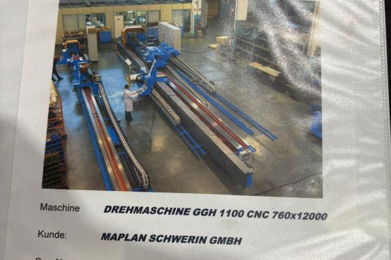 Giuseppe Giana - GGH 1100/760 x 12.000 CNC