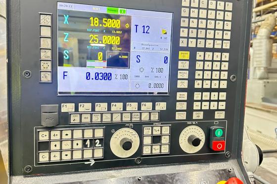 Geminis Goratu - GHT-4 G4-800 CNC Lathe with y-axis used | Mach4Metal