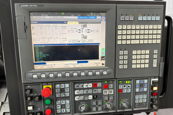 Okuma - LT-2000 EX CNC Lathe with y-axis used | Mach4Metal