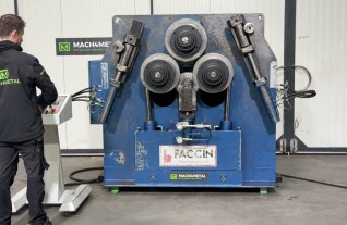 FACCIN RCMI 130 Section Profile Bender 100 Cm3 Mach4Metal 1-2 Roundo Haeusler  Imcar Tauring 9451