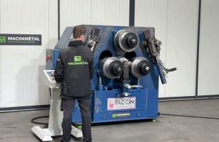 FACCIN RCMI 130 Section Profile Bender 100 Cm3 Mach4Metal 2-2 Roundo Haeusler  Imcar Tauring 9451