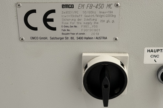 EMCO - FB 450 MC