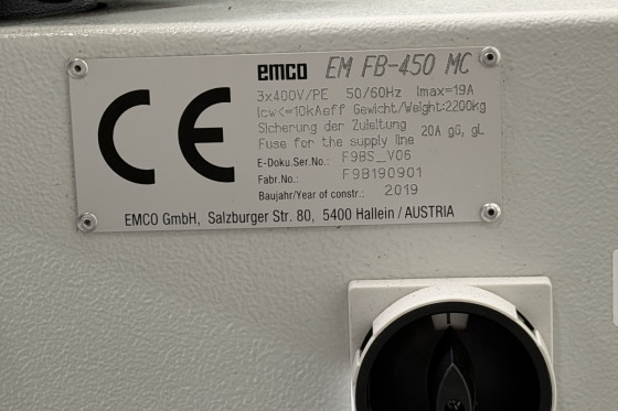 EMCO - FB 450 MC