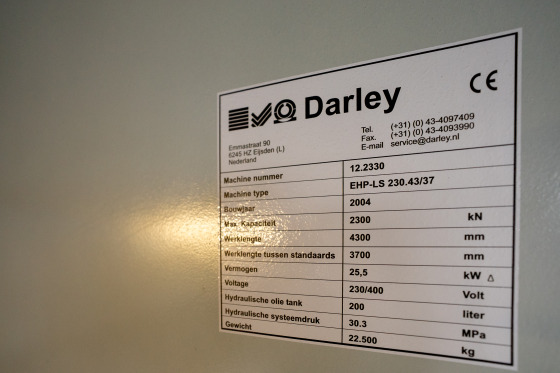 DARLEY - EHP-LS 230 43/37