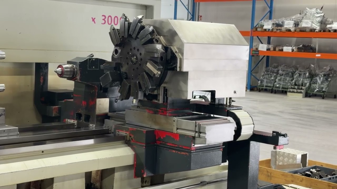 Geminis Goratu - GHT-4 G4-800 CNC Lathe with y-axis used | Mach4Metal
