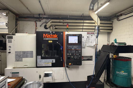 MAZAK - QTN 250 MY CNC Lathe with y-axis used | Mach4Metal