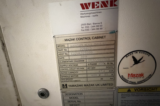 MAZAK - QTN 250 MY CNC Lathe with y-axis used | Mach4Metal