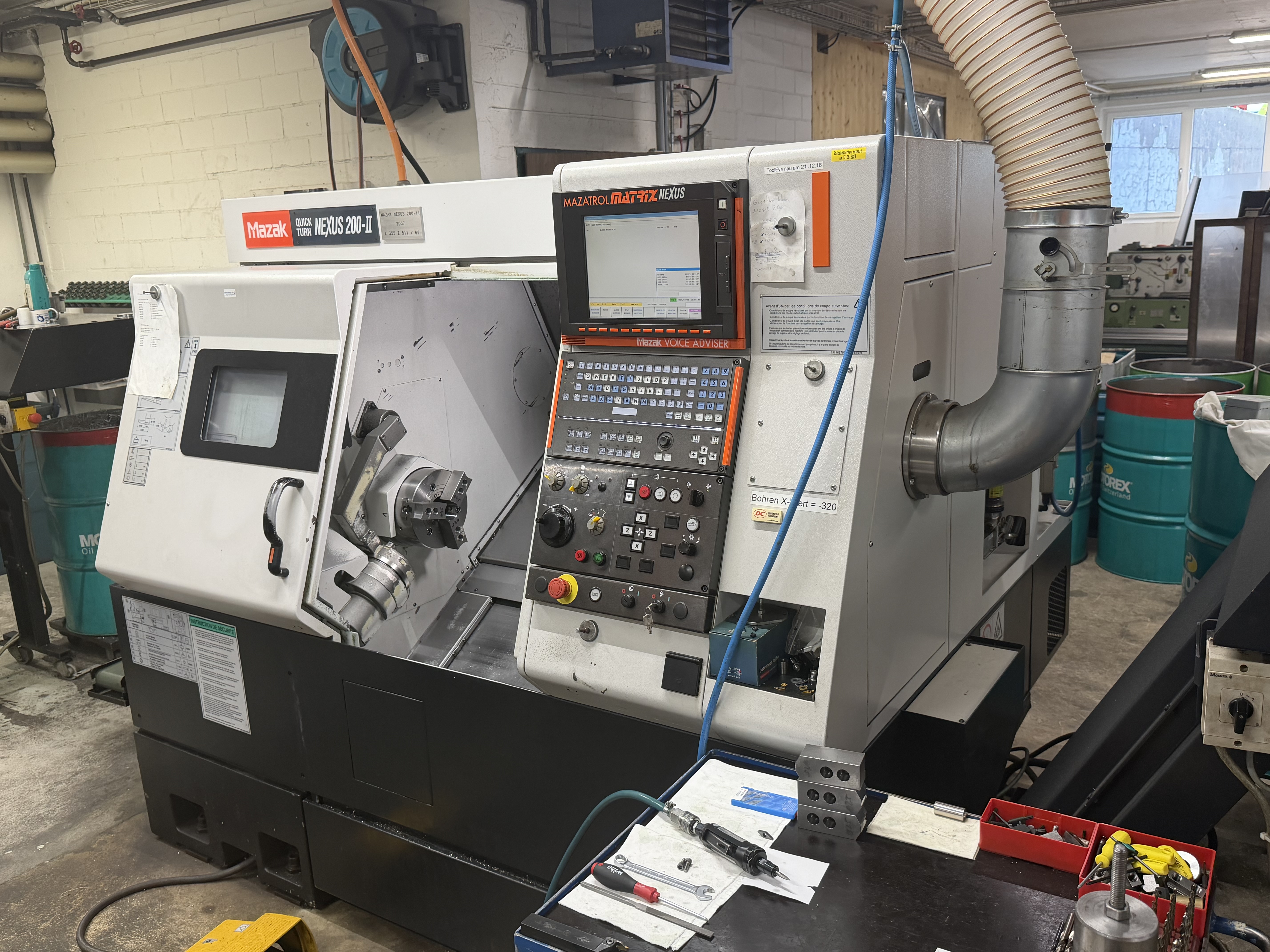 MAZAK - QTN 200-II CNC Lathe used | Mach4Metal