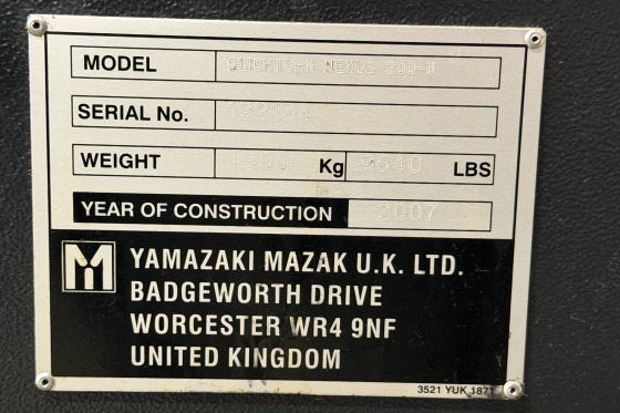 MAZAK - QTN 200-II