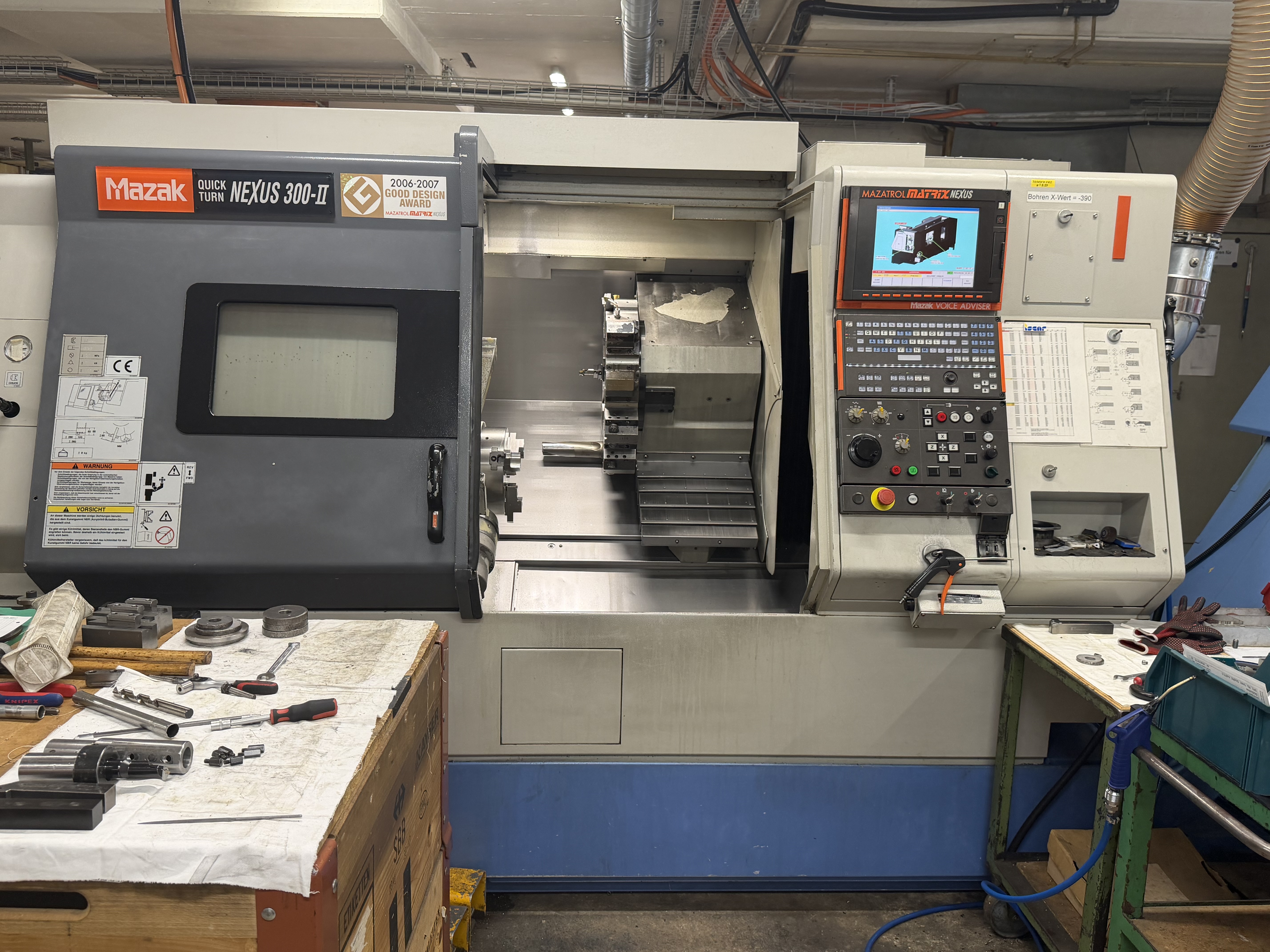 MAZAK - QTN 300-II CNC Lathe used | Mach4Metal