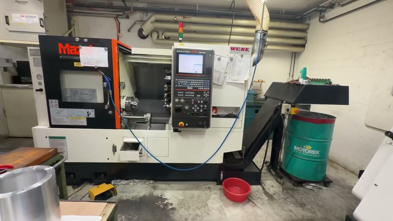MAZAK - QTN 250 MY CNC Lathe with y-axis used | Mach4Metal