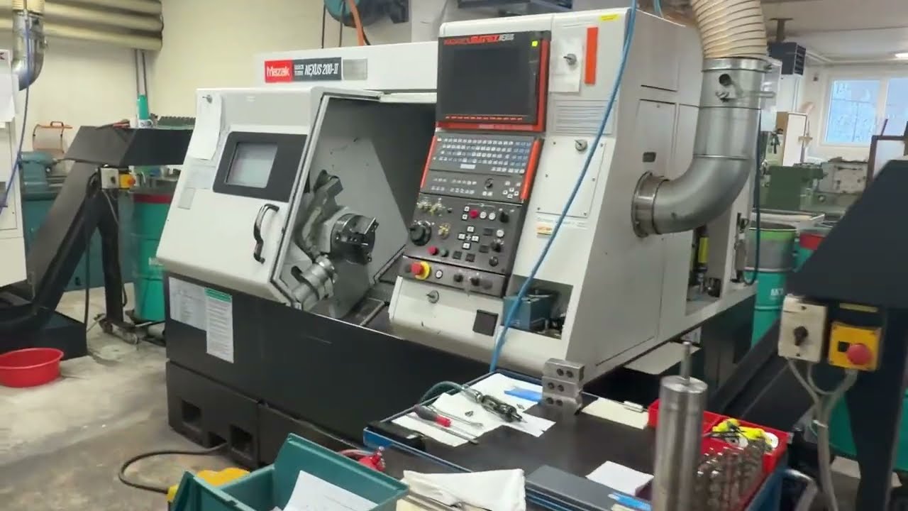 MAZAK - QTN 200-II CNC Lathe used | Mach4Metal