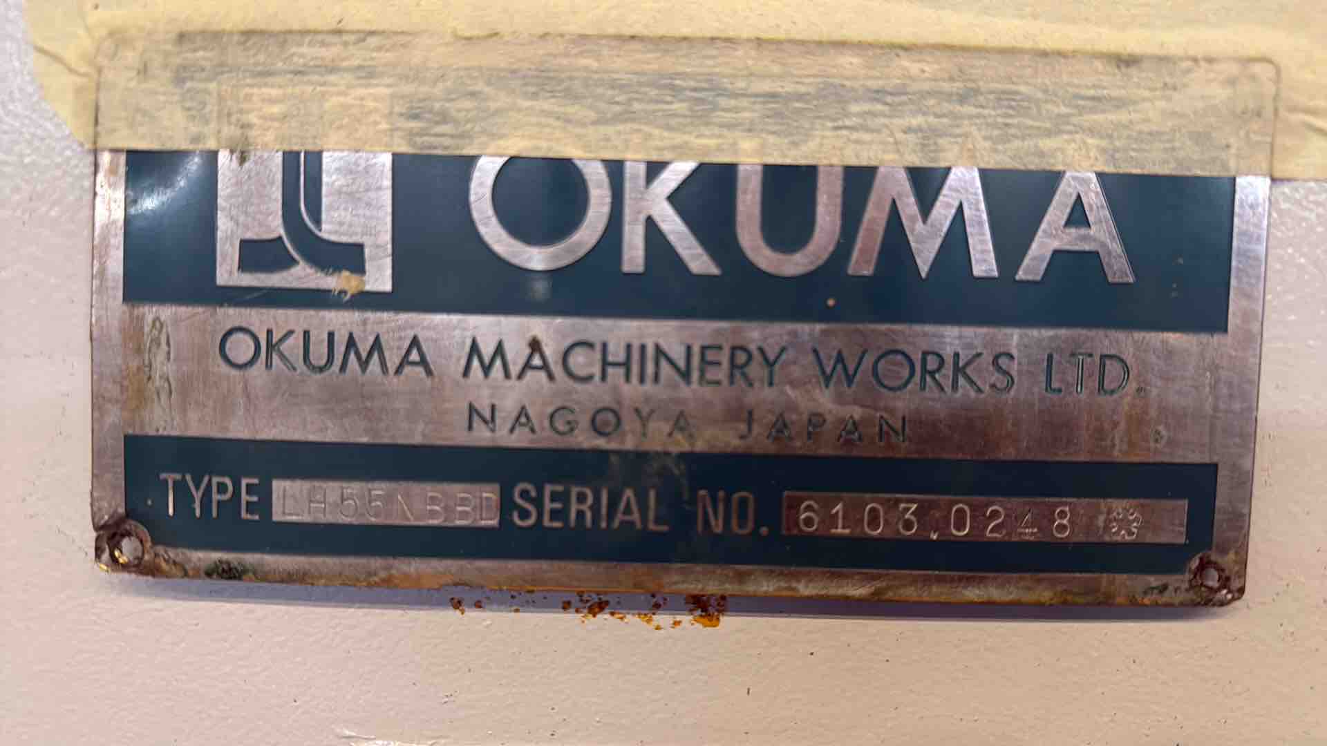 Okuma - LH55-N Hollow spindle lathe used | Mach4Metal
