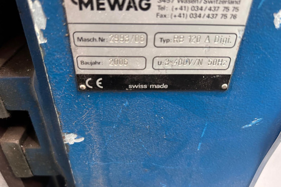 MEWAG - RB 120 A-Digi