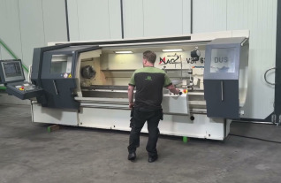 VDF Boehringer DUS-630Ti x 2000 mm Mach4Metal HeidenHain Manuel Plus 9628