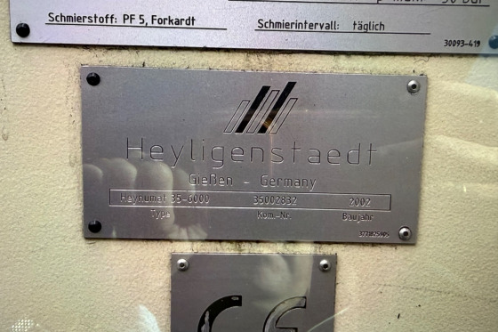 HEYLIGENSTAEDT - Heynumat 35/6000