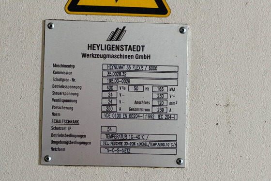 HEYLIGENSTAEDT - Heynumat 35/6000