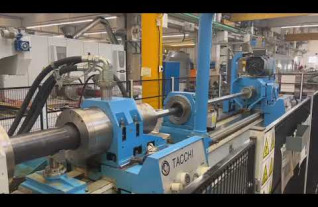 TACCHI FT 350 Deep Hole Skiving and Roller Burnishing Mach4Metal 9650 1-2