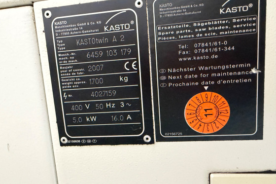 KASTO - Kasto Twin A2