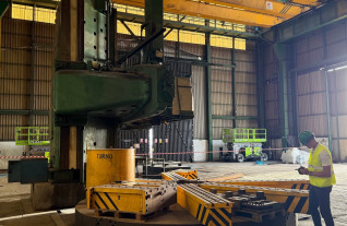 Berthiez VTL 10.500 x 4000 height x 100T table load Mach4Metal 2-2
