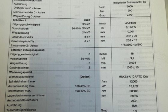 DMG Gildemeister - GMX 200 linear