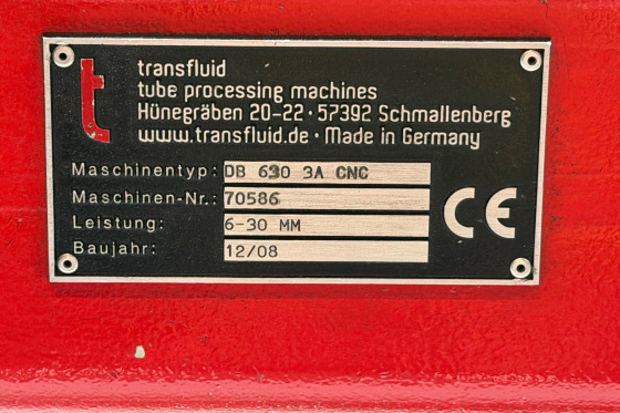 Transfluid - DB630 A3 CNC