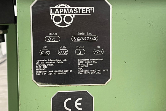 Lapmaster - Model 40