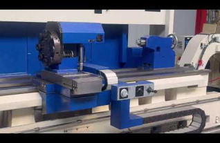 GEMINIS GHT-4 CNC lathe C-Axis Oil country lathe bore 176 mm Front & rear Chuck Mach4Metal 1FAGOR