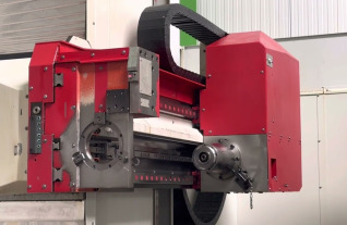 SAMAG TFZ 2-1000 CNC Deep hole drilling machine Swivel head MACH4METAL 2-5
