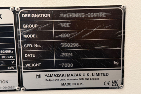 MAZAK - VCE-600