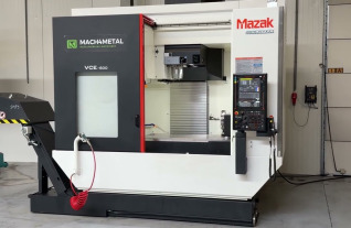 MAZAK VCE-600 VMC Machining MAZATROL smoothEz 4e Axis LEHMANN Mach4Metal 9803 SMOOTH Only 258 Hours