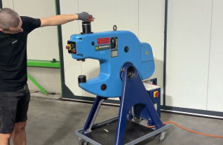 Eckold Kraftformer KF324 Shrinking Stretching Restauration Aearospace Airplane Mach4Metal 9813