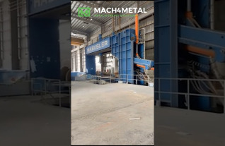World BIGGEST Mach4Metal Flanging & Dishing 8700 x 90 mm 9830 and 9829