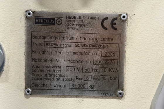 Hedelius - RS125K MAGNUM