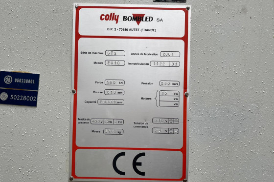 COLLY BOMBLED - GTS 2010