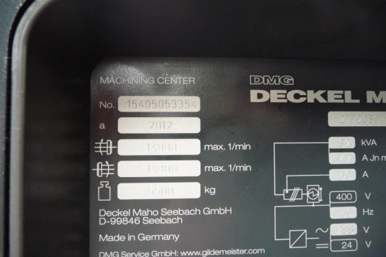 DMG MORI - DMC 635 V