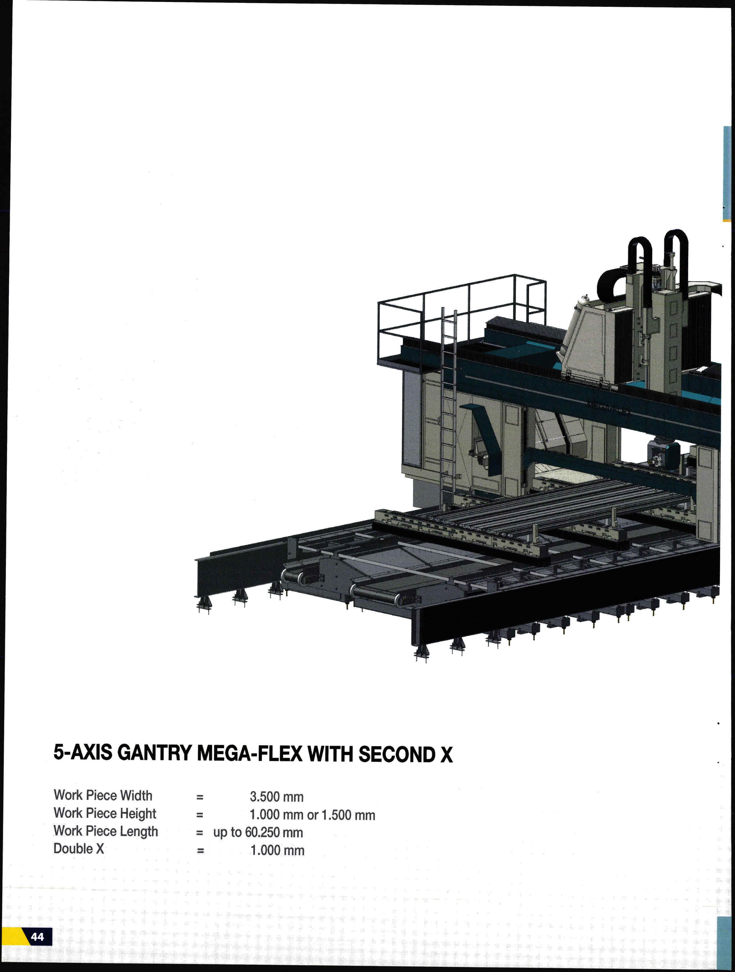 Mubea 5-AXIS GANTRY MEGA-FLEX WITH SECOND X | Mach4Metal