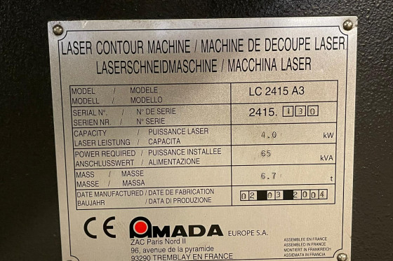 AMADA - LC 2415 A3