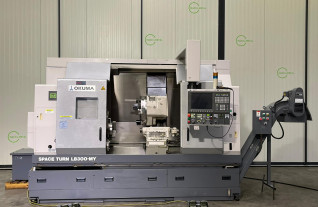 TSUBAMEYAページ Okuma - Space Turn LB 300 MY CNC Lathe with y-axis used | Mach4Metal