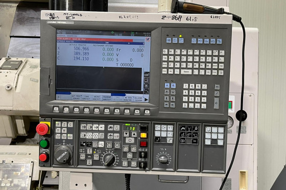 Okuma - Space Turn LB 300 MY CNC Lathe with y-axis used | Mach4Metal