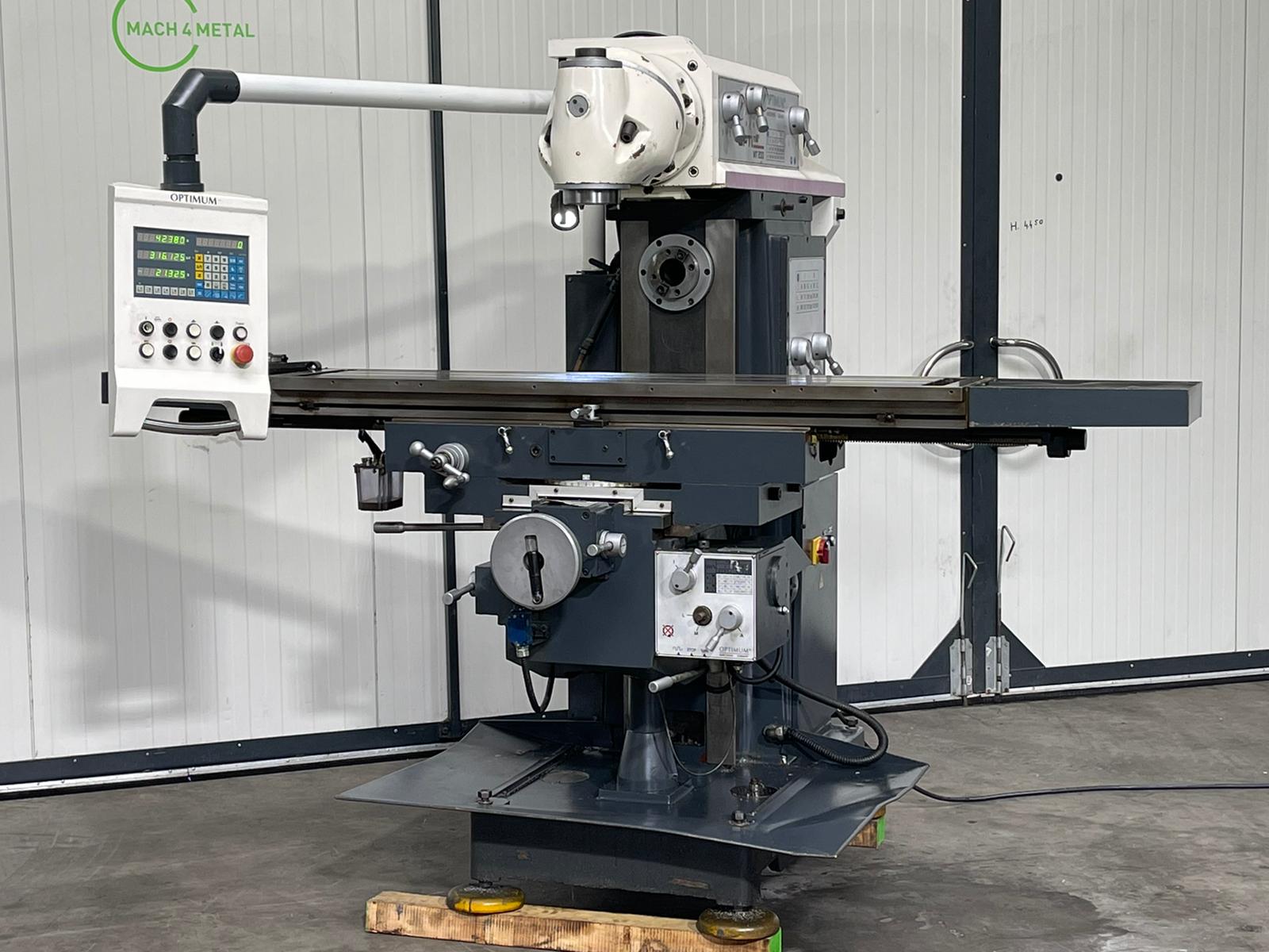 OPTIMUM - OPTImill MT 200 Radial arm drill used | Mach4Metal