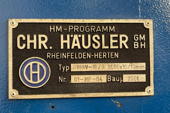 HAEUSLER - SIHRV 10/3