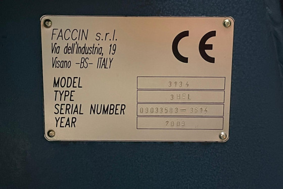 FACCIN - 3 HEL 3134