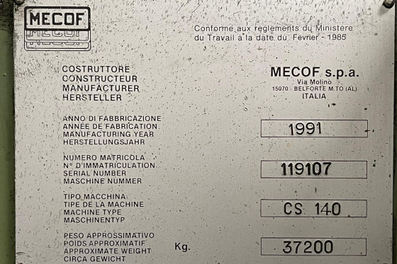 MECOF - CS 140