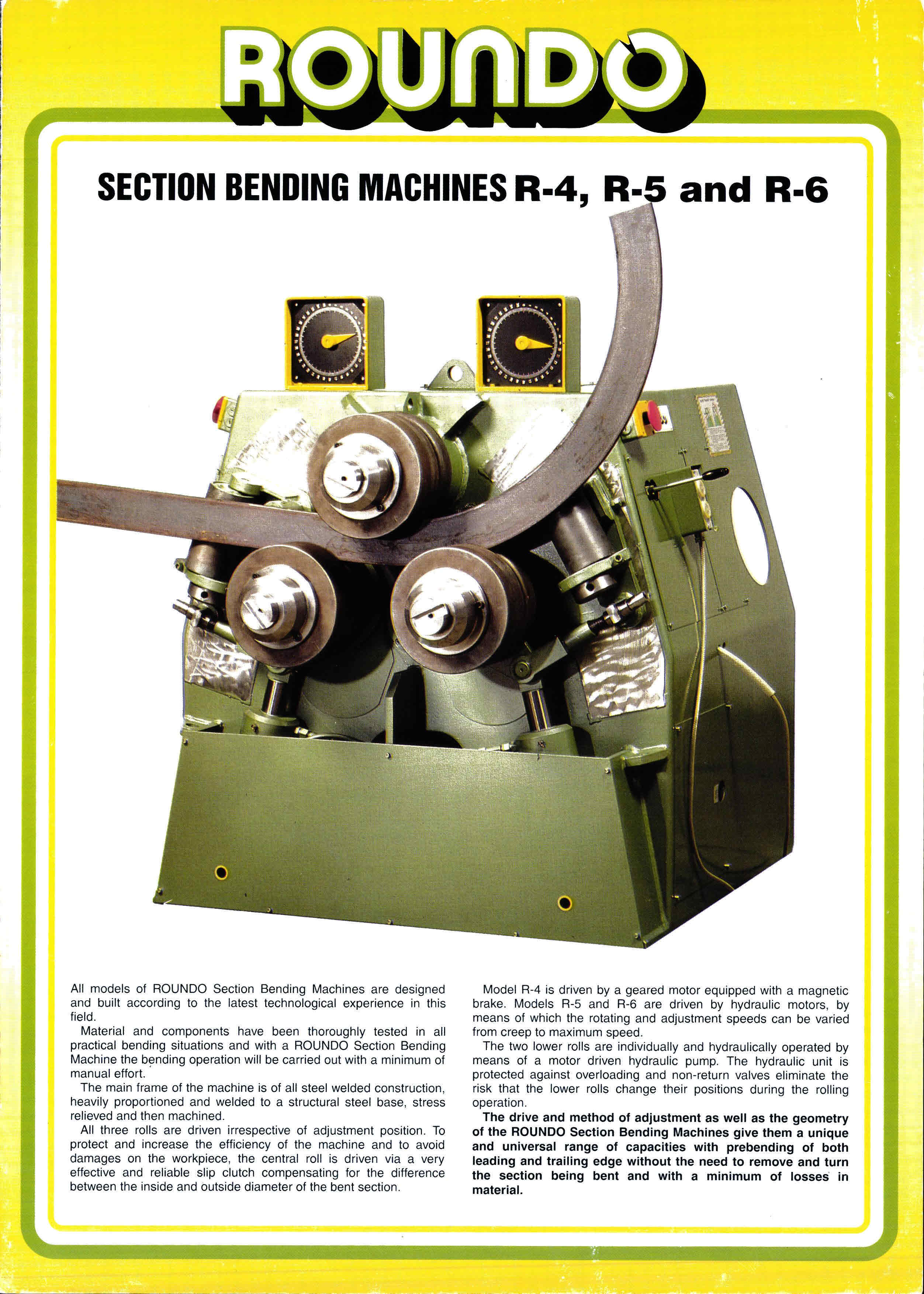 Ridged R5 Machine Roundo R4,R5, R6 bending machines | Mach4Metal