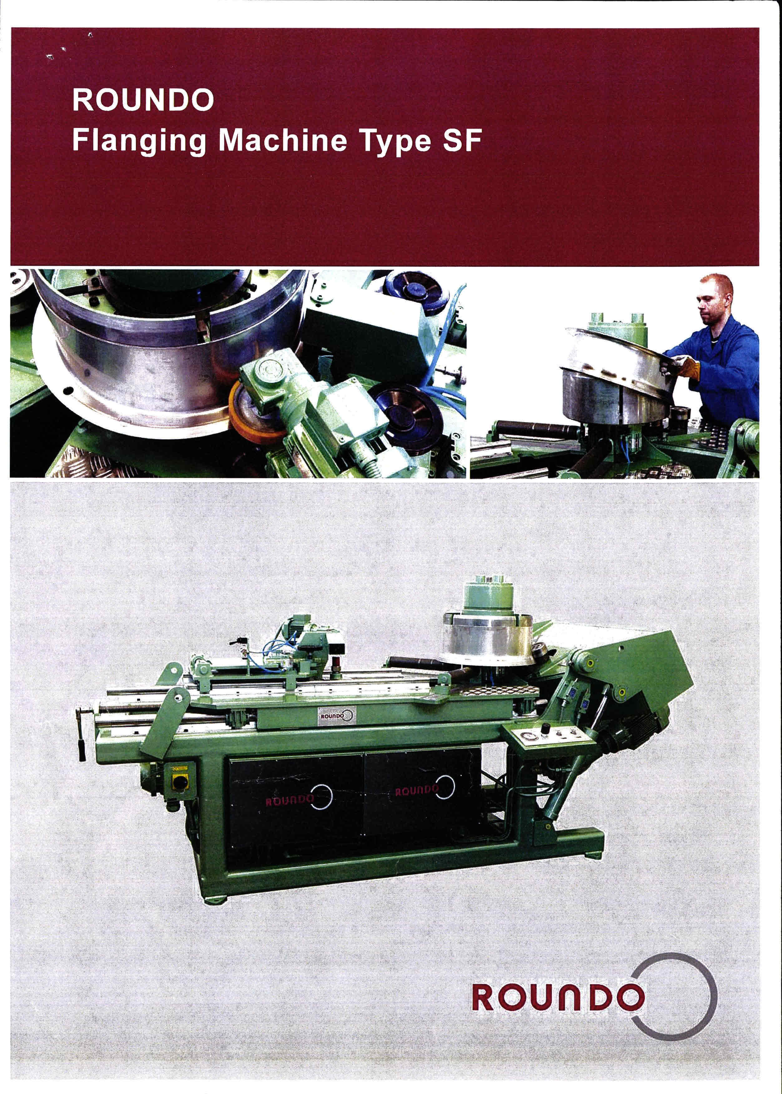 Roundo SF Flanging machine | Mach4Metal