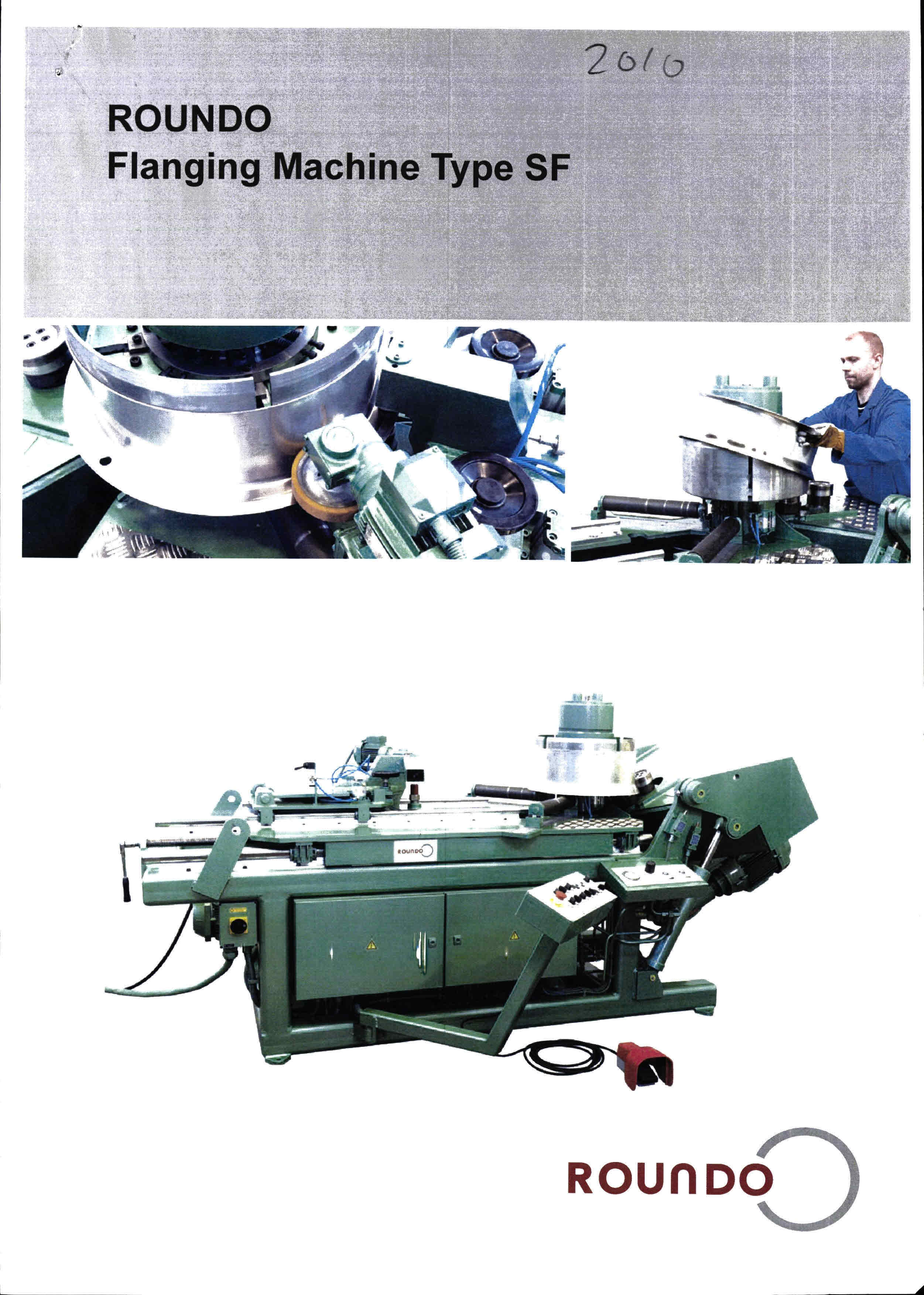 Roundo SF flanging machine | Mach4Metal