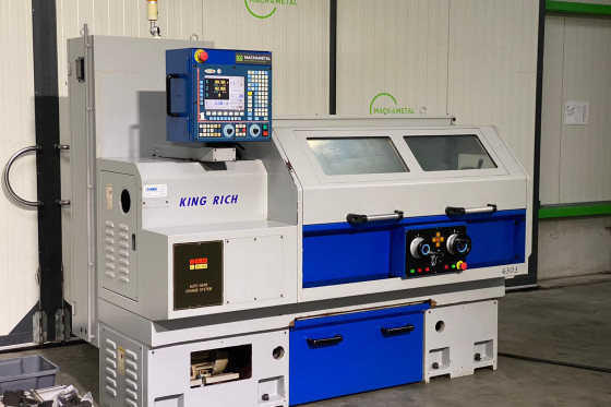 King Rich - KR - L360 Teach-in lathe used | Mach4Metal